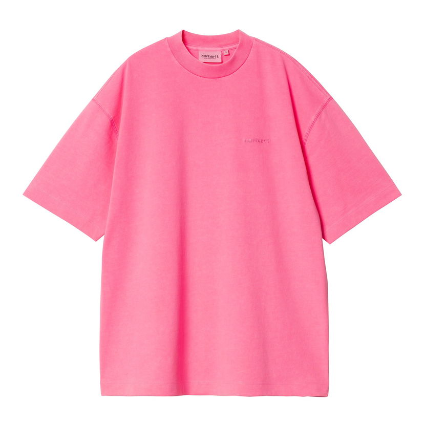 T-paita Carhartt WIP Lumo Short Sleeve T-Shirt Vaaleanpunainen | I034377_9