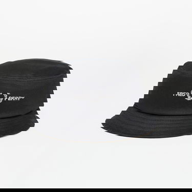 Hattu Fred Perry Fred Perry Twill Bucket Hat Musta | HW9666 102, 0