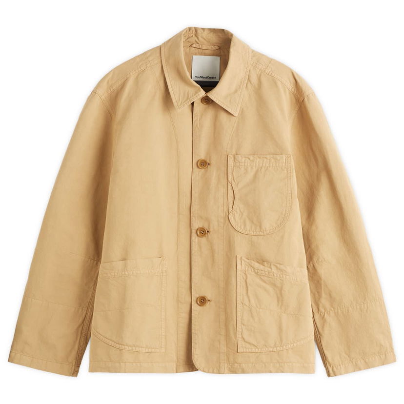 Takki YMC YMC Construction Jacket, Size Large Beige | P5YAG-20