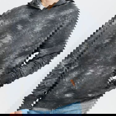 Huppari Urban Classics Tye Dyed Hoody Harmaa | TB4501, 2