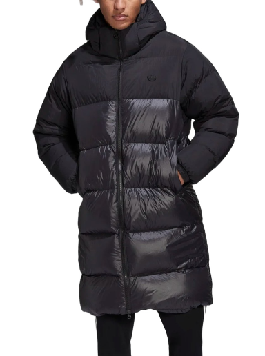 Puffer takki adidas Originals Jacket Down Regen 3/4 Puffer Musta | hl9209