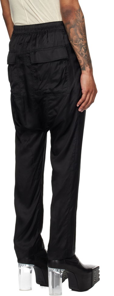 Housut Rick Owens Rick Owens Concordians Drawstring Trousers Musta | RU02E1380 K, 2