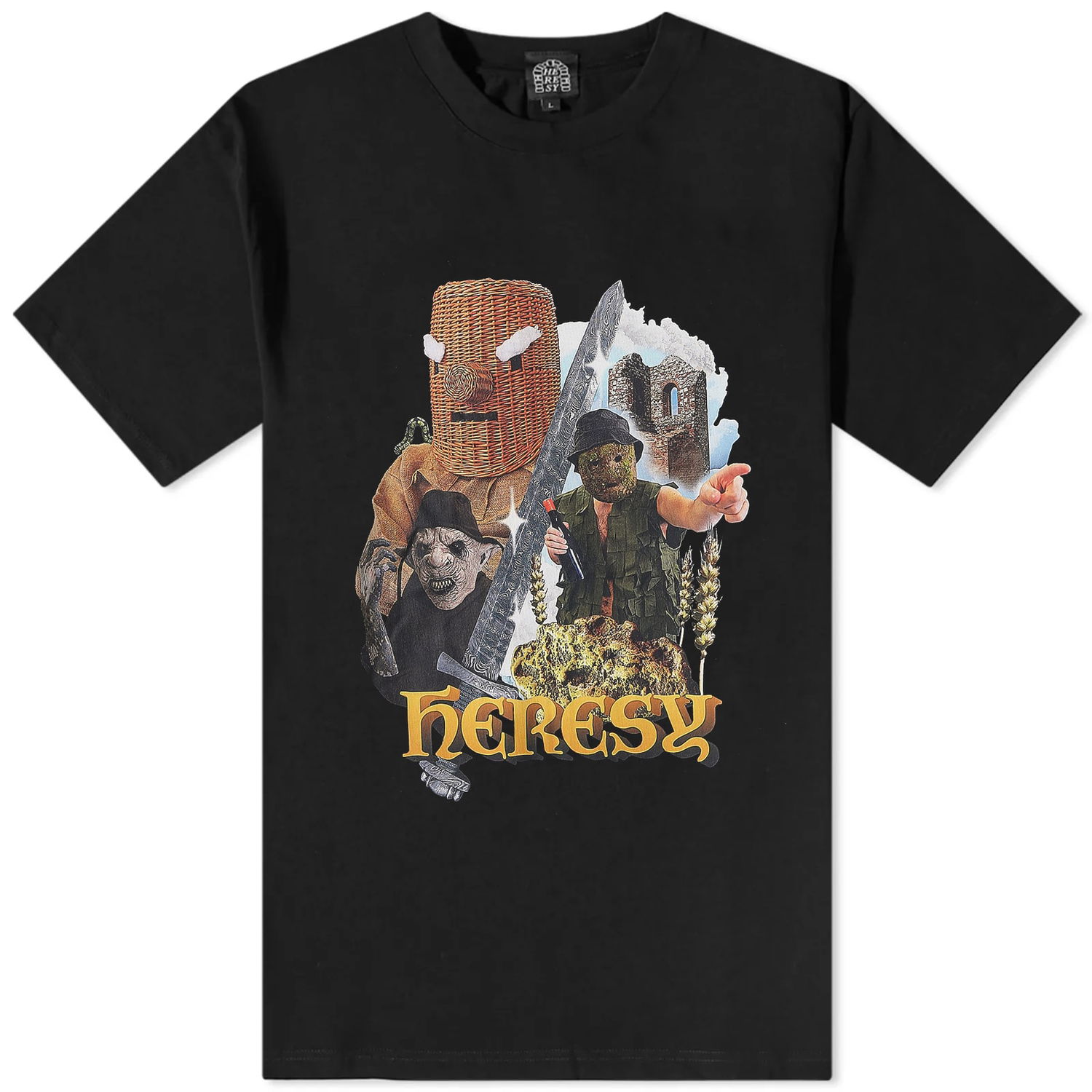 T-paita Heresy Quest Tee Musta | HSS23-T02B-BK, 0