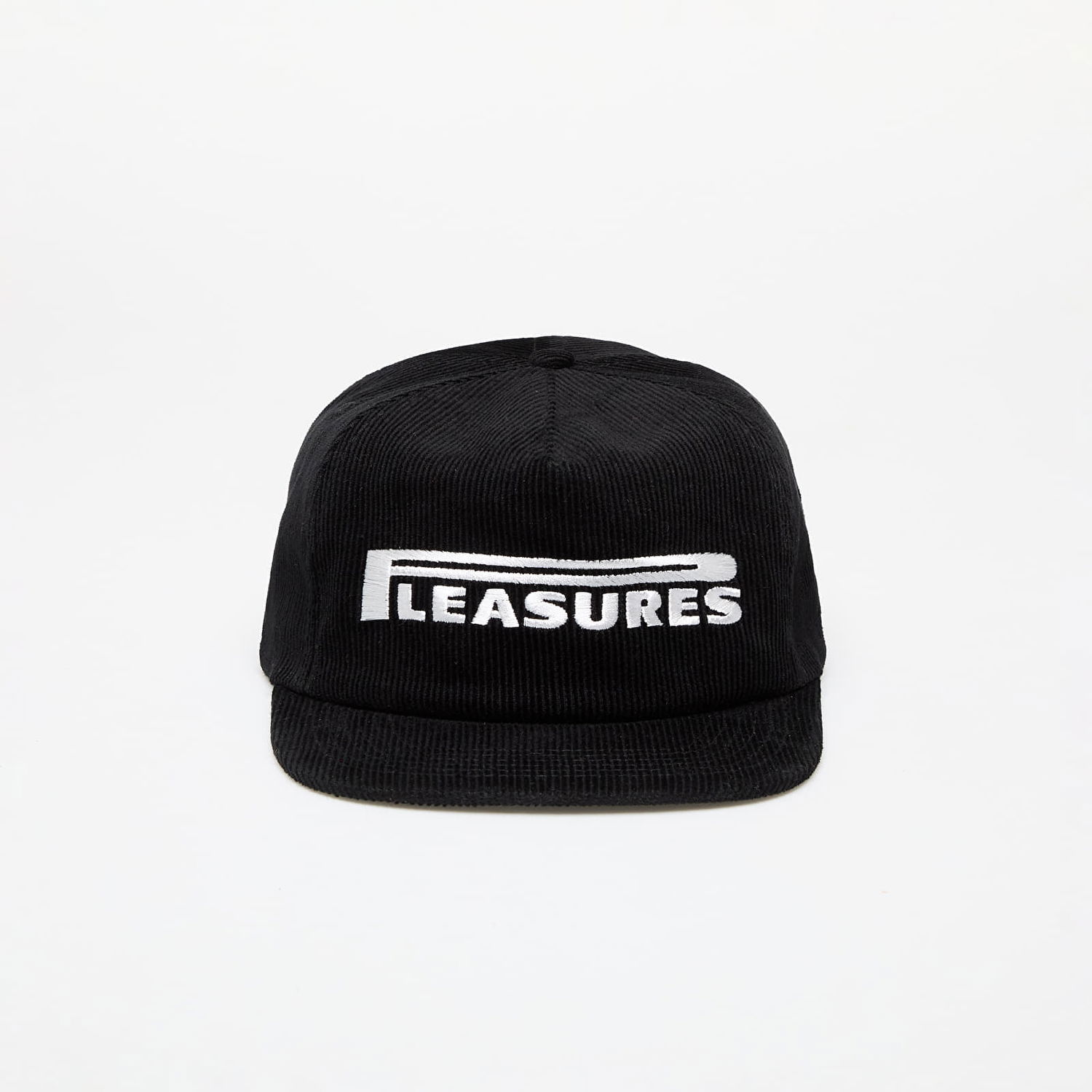Korkki Pleasures Pit Stop Corduroy Cap Musta | P24SP066 BLACK, 0