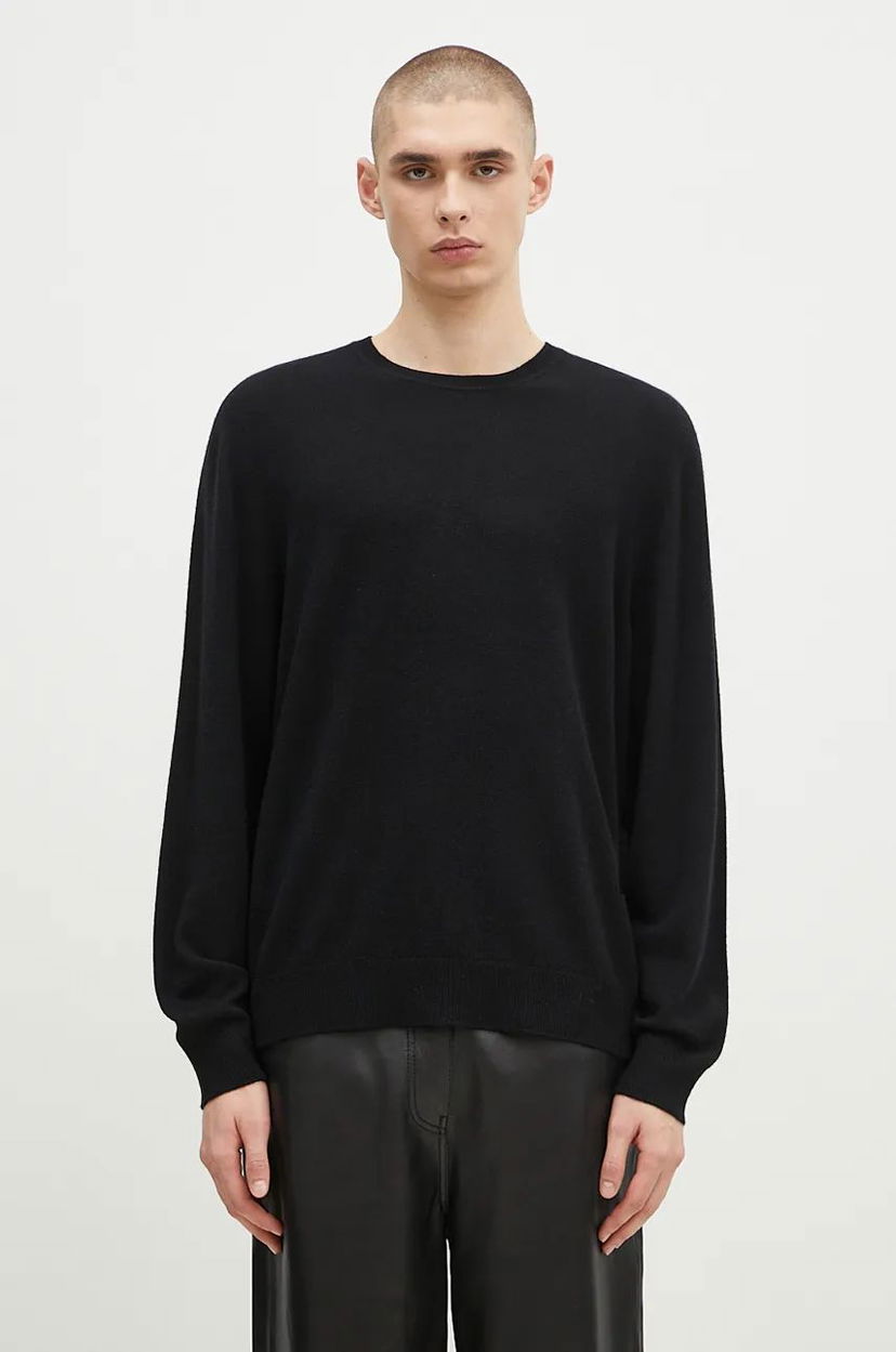 Villapaita 032C Cashmere Blend Crewneck Sweater Musta | F24.URK.1571.000
