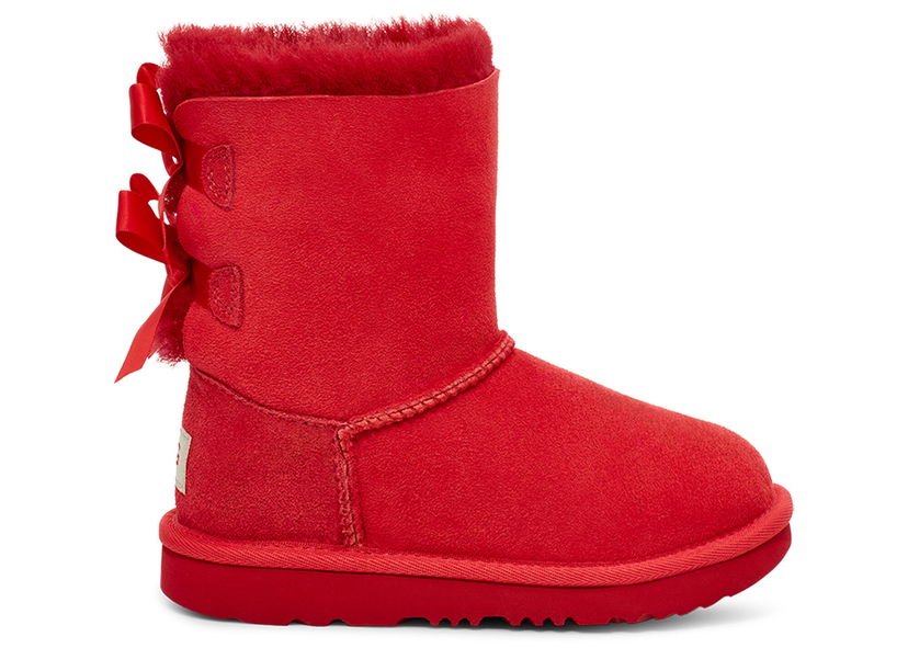 Vaatteet UGG Bailey Bow II Boot Samba Red (Toddler) Punainen | 1017394T-SBR