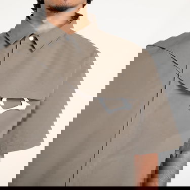 Paita HELIOT EMIL Nylon Shirt with Carabiner Ruskea | HE_M_05_018_P04_DG23, 2