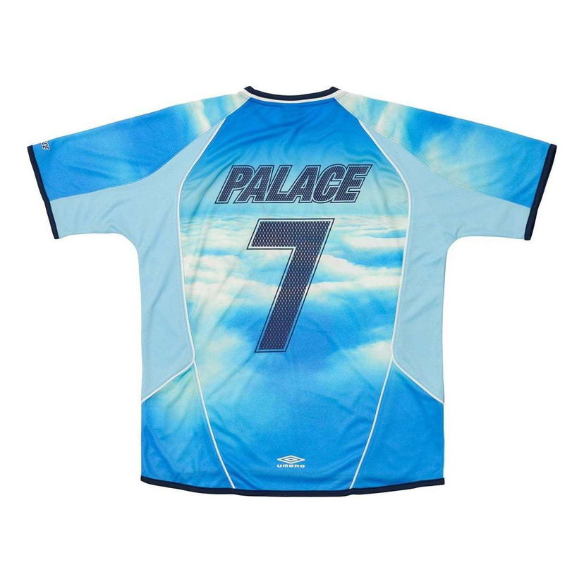 Jersey Palace Palace x Umbro Away Dream Sky T-Shirt Sininen | P26UMES076