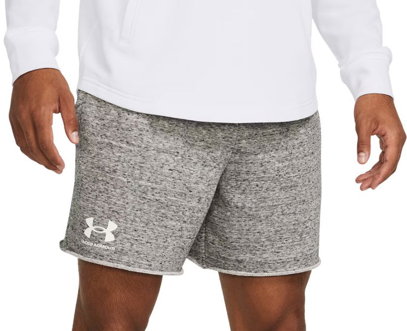 Shortsit Under Armour Under Armour UA Rival Terry 6" Shorts Harmaa | 1382427-112