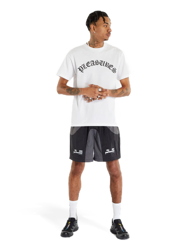 T-paita Pleasures Old E Logo T-Shirt Musta | P23SP063 WHITE