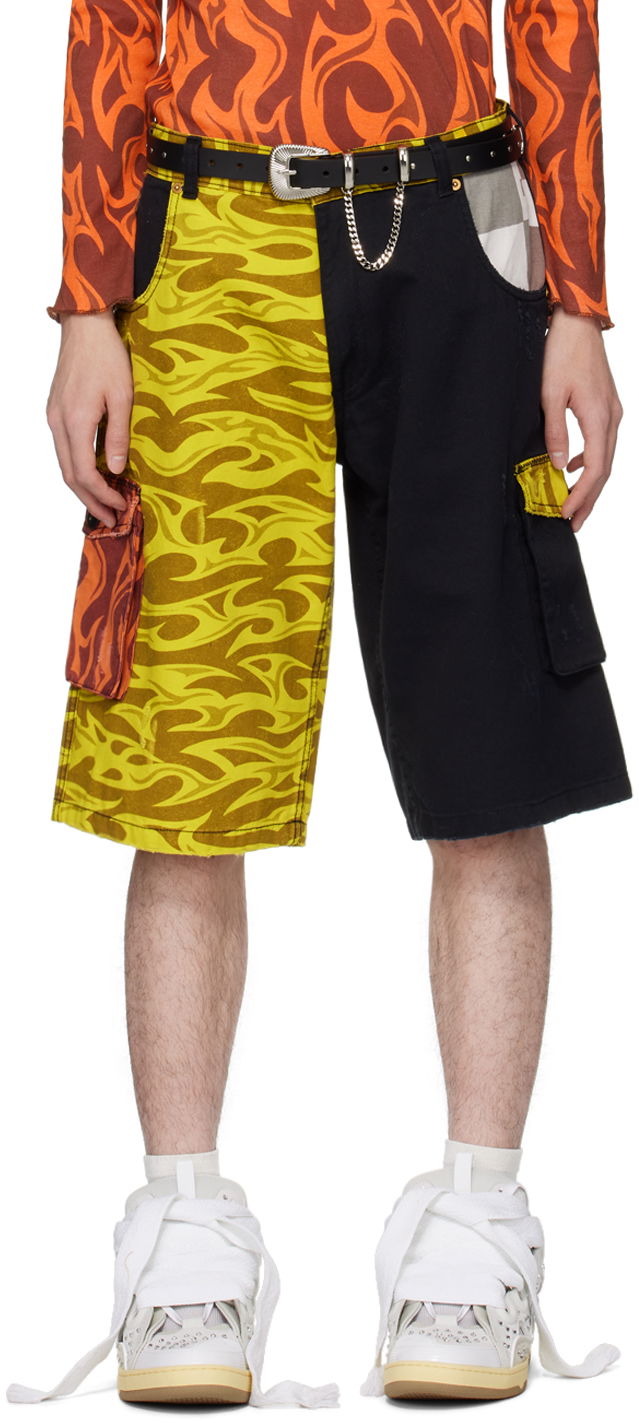 Shortsit ERL Printed Cargo Shorts Monivärinen | ERL08P011