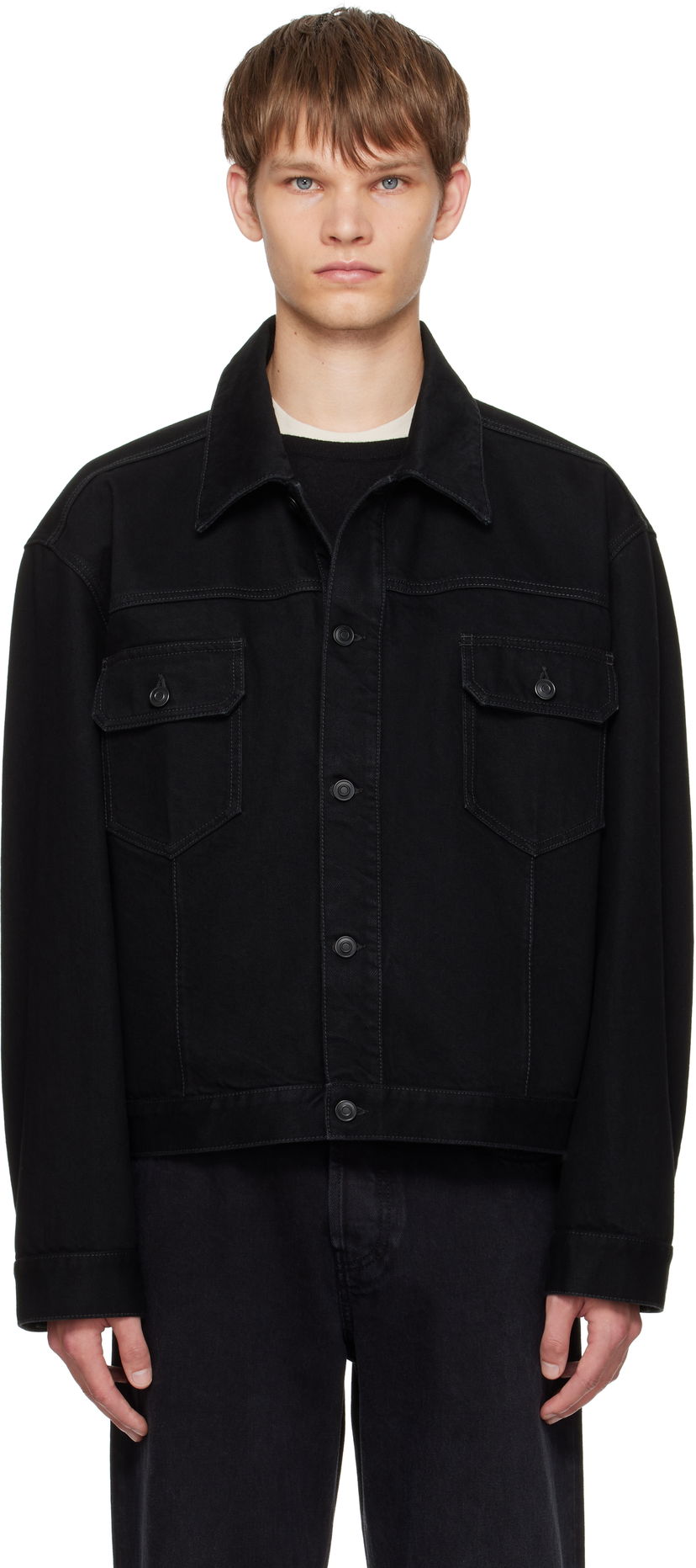 Takki The Row The Row Orson Denim Jacket Musta | 546-W4170