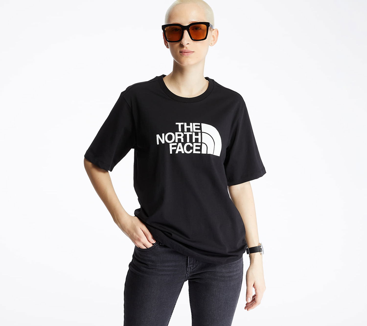 T-paita The North Face BF Easy Tee Musta | NF0A4M5PJK31, 0