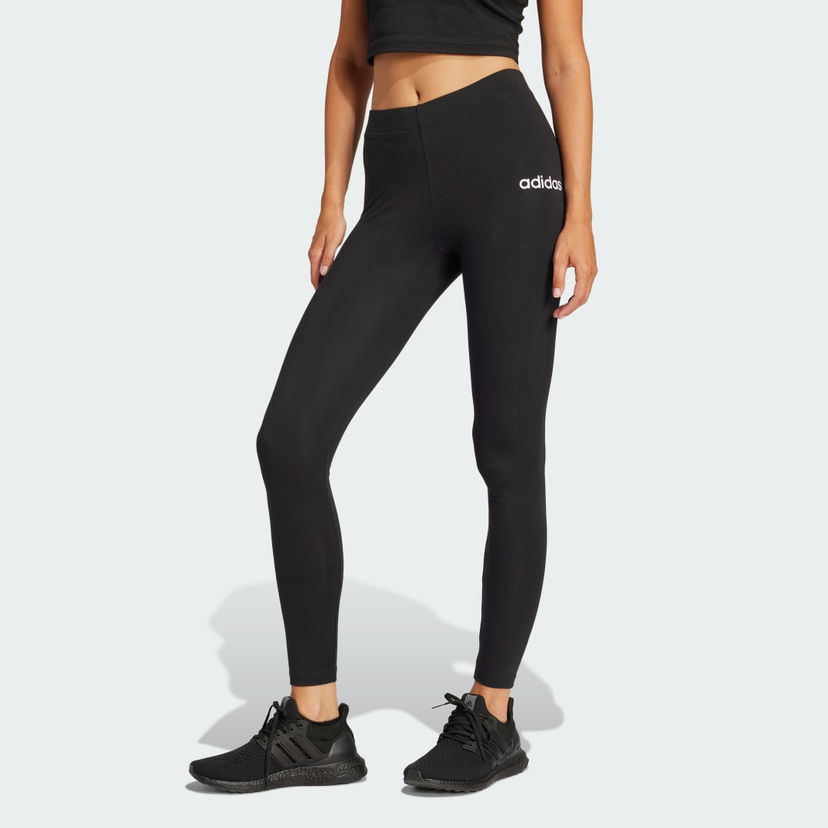 Leggingsit adidas Performance Cotton Leggings Musta | JG8621