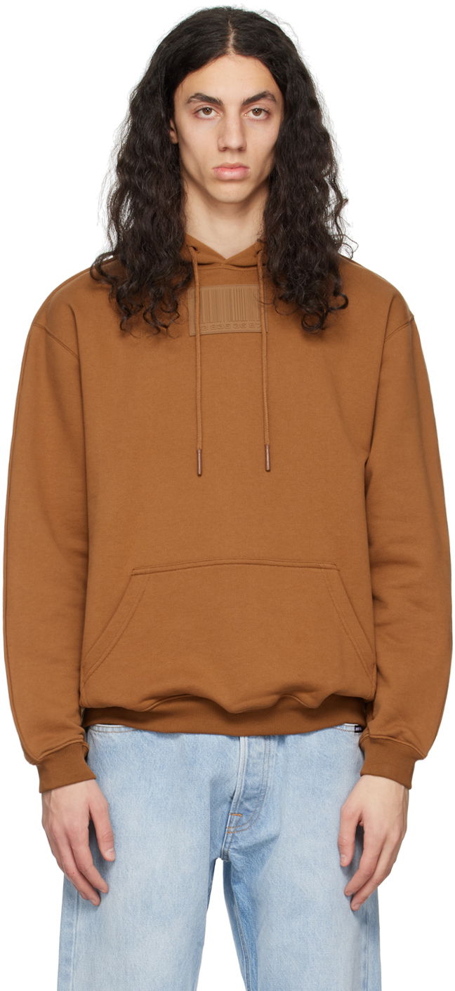 Huppari VETEMENTS Rubber Patch Hoodie Ruskea | VL16HD100X