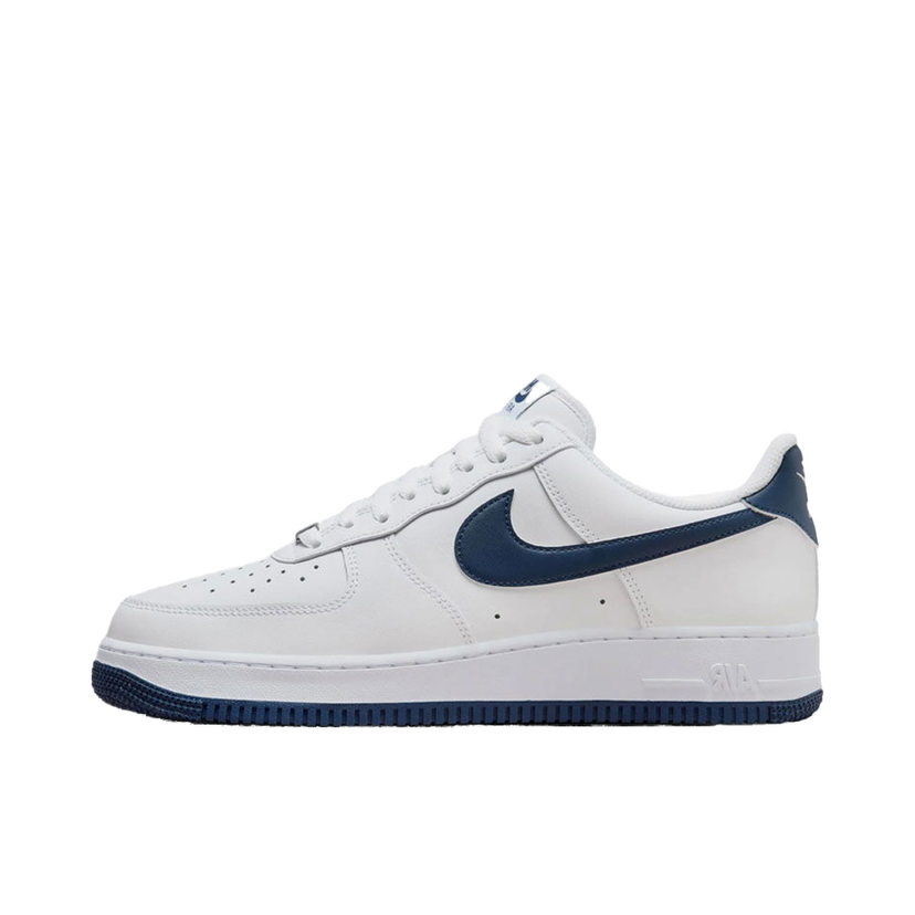 Tennarit ja kengät Nike Air Force 1 '07 White Midnight Navy (2024) Valkoinen | FJ4146-104