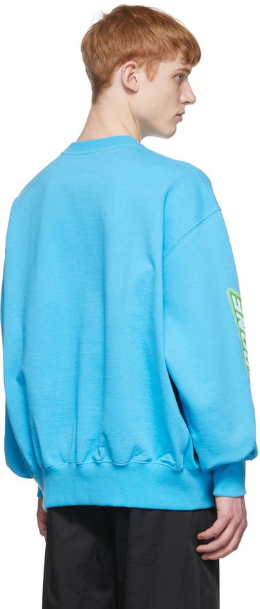 Huppari We11done We11done Cotton Sweatshirt Sininen | WD-TS1-22-684-U-BL, 2