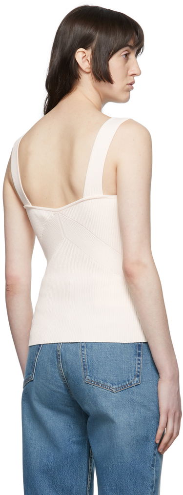 Tankkitoppi rag & bone rag & bone Viscose Rib Knit Tank Top Valkoinen | WAS22P014LD14, 2