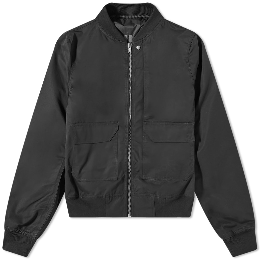 Bomber-takki Rick Owens DRKSHDW Lido Flight Jacket Musta | DU01C6774-MU-09, 0