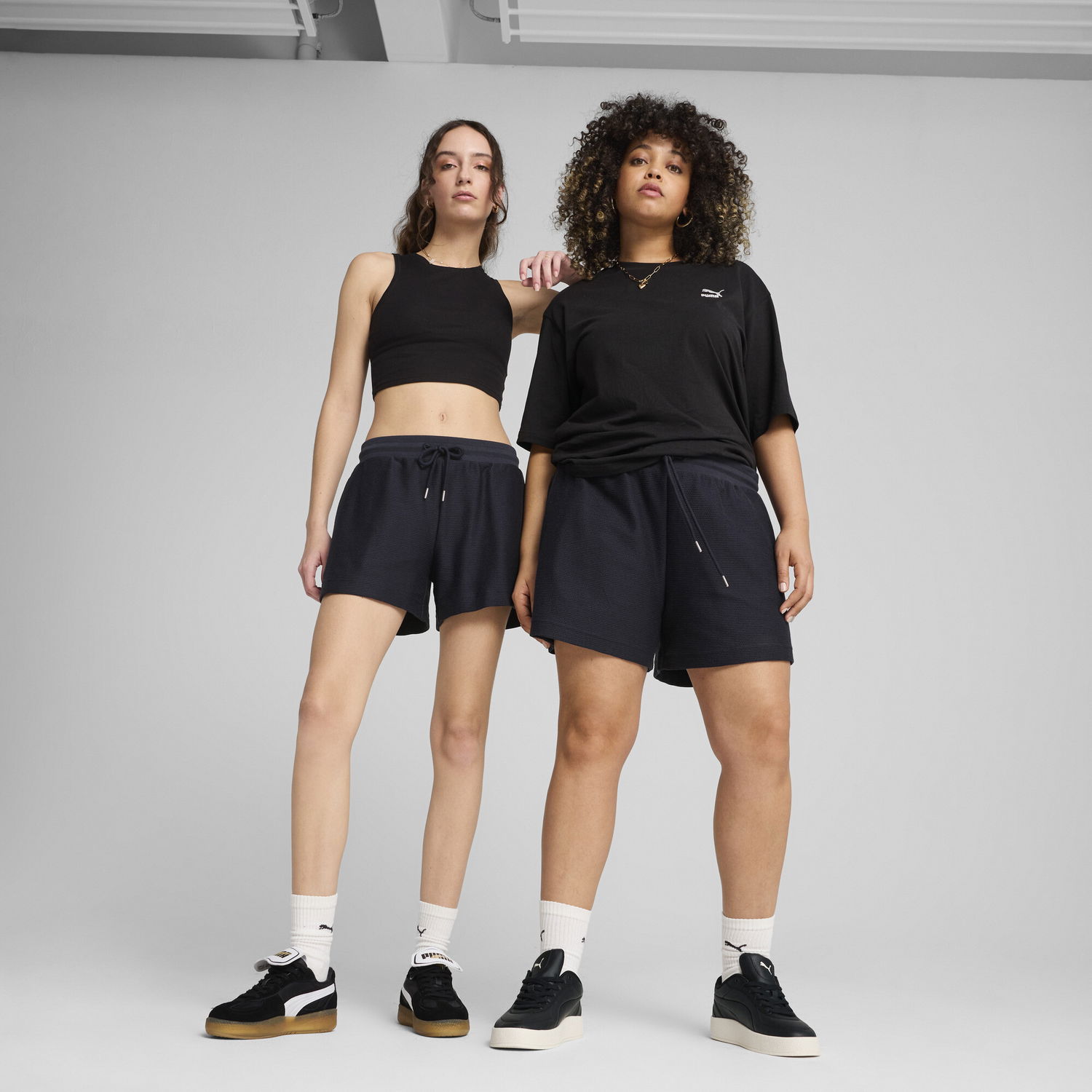 Shortsit Puma PREMIUM ESS A-Line 4" Jacquard Shorts Musta | 629782_16, 0
