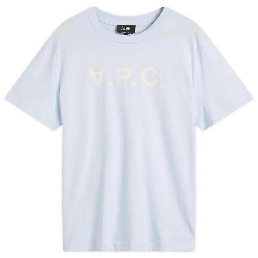 T-paita A.P.C. Men's VPC Logo T-Shirt, Size Small Sininen | COHBM-M26384-ILC