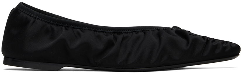 Tennarit ja kengät TOTEME 'The Gathered' Flats Musta | 243-WAS2747-FB0228