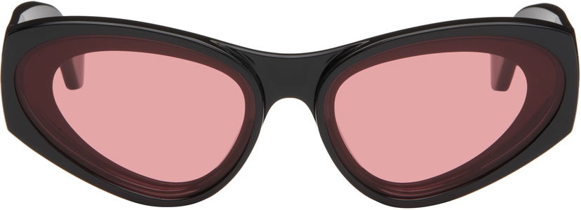 Aurinkolasit Loewe Paula's Ibiza Goggle Cat-Eye Sunglasses Musta | LW40171UM6201V 840126861457