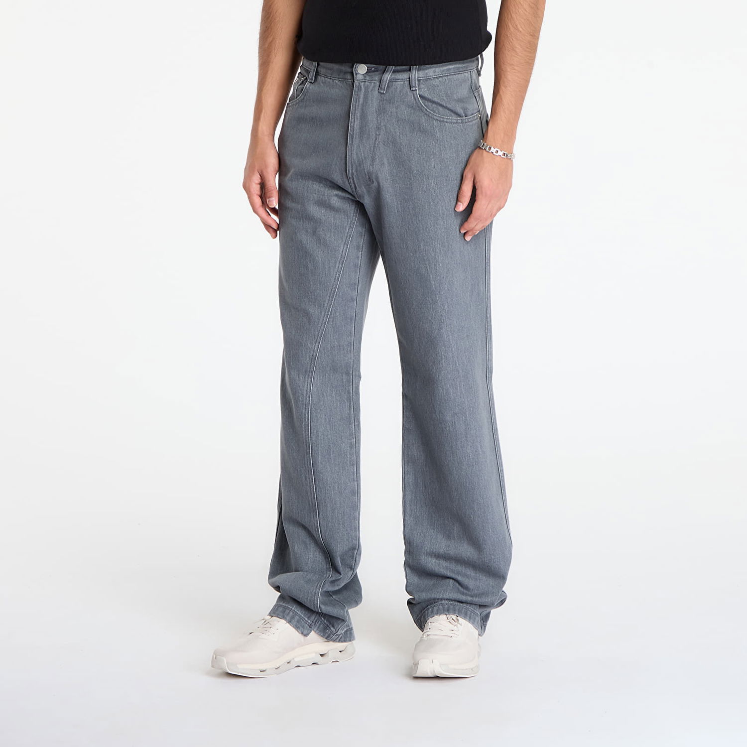 Jeans Post Archive Faction (PAF) Curved Jeans Harmaa | A1-200GR, 0