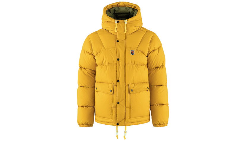 Puffer takki FJÄLLRÄVEN Expedition Down Lite Jacket Keltainen | F84605-161-620