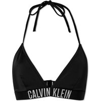 Uimapuvut CALVIN KLEIN Swim Logo Triangle Bikini Top Musta | KW0KW01824-BEH, 1