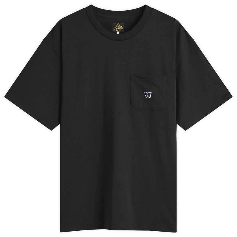 T-paita Needles Crew Neck T-Shirt Musta | RW352-C