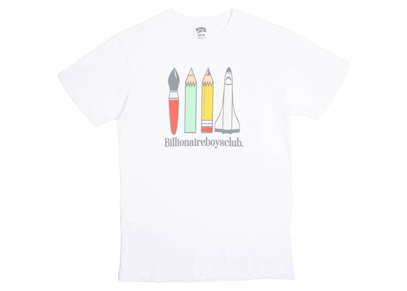 T-paita BILLIONAIRE BOYS CLUB Billionaire Boys Club Graphic T-Shirt Valkoinen | 8012200WHT
