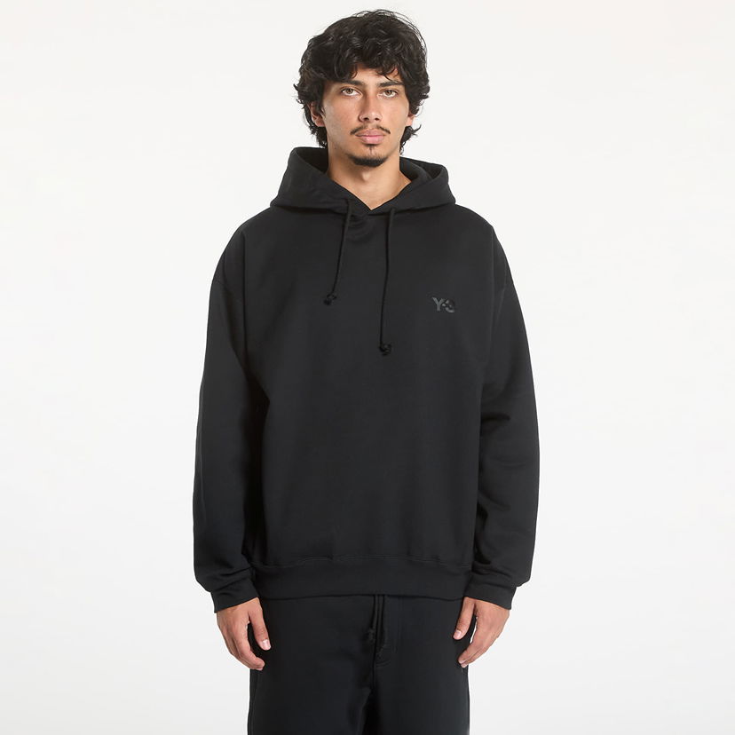 Huppari Y-3 Brushed Terry Hoodie UNISEX Black Musta | IW0078