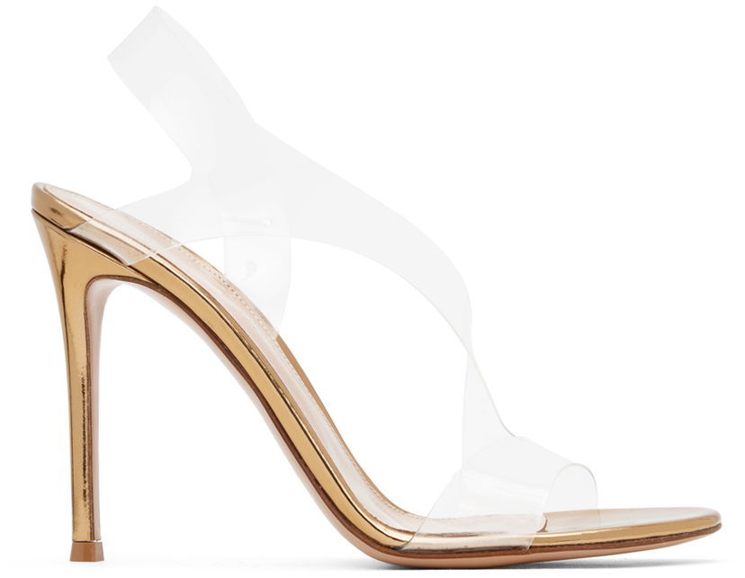 Asusteet Gianvito Rossi Gianvito Rossi Metropolis Heeled Sandals Metallinen | G31841.15RIC.GME