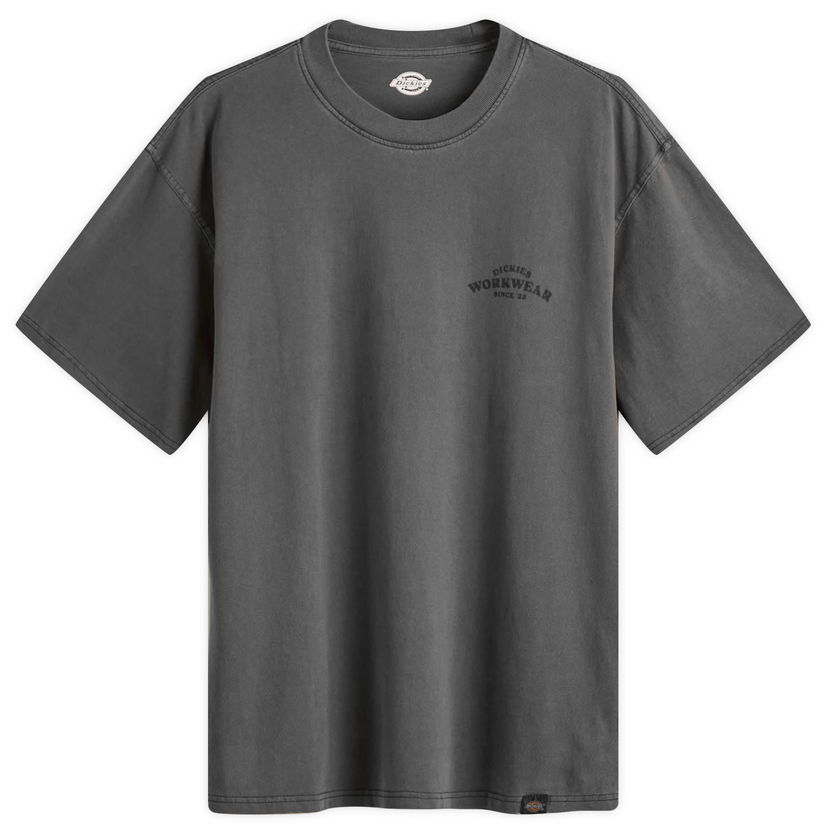 T-paita Dickies Christiana Garment Dyed Tee Harmaa | DK0A87QHBLK1