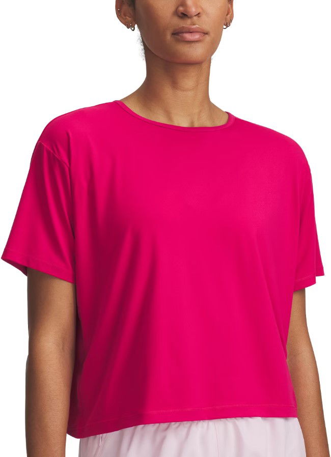 Crop top Under Armour Under Armour Motion Short Sleeve T-Shirt Vaaleanpunainen | 1379178-681