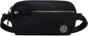 Vyötärölaukku Stone Island Stone Island Coated Nylon Belt Bag Musta | K2S15 9200016 S0251, 0