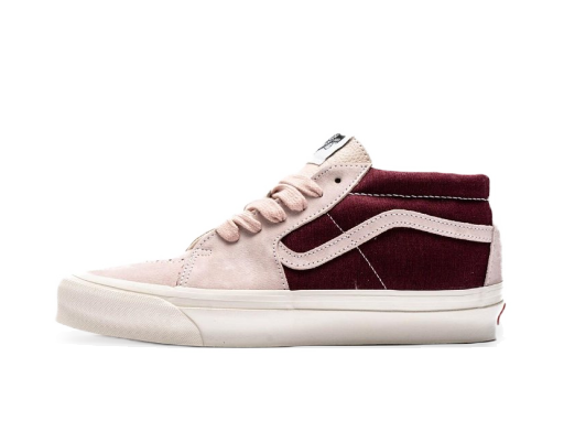 Skateboarding Vans Vault by UA OG SK8-Mid LX Vaaleanpunainen | VN0A4BVCBQL1