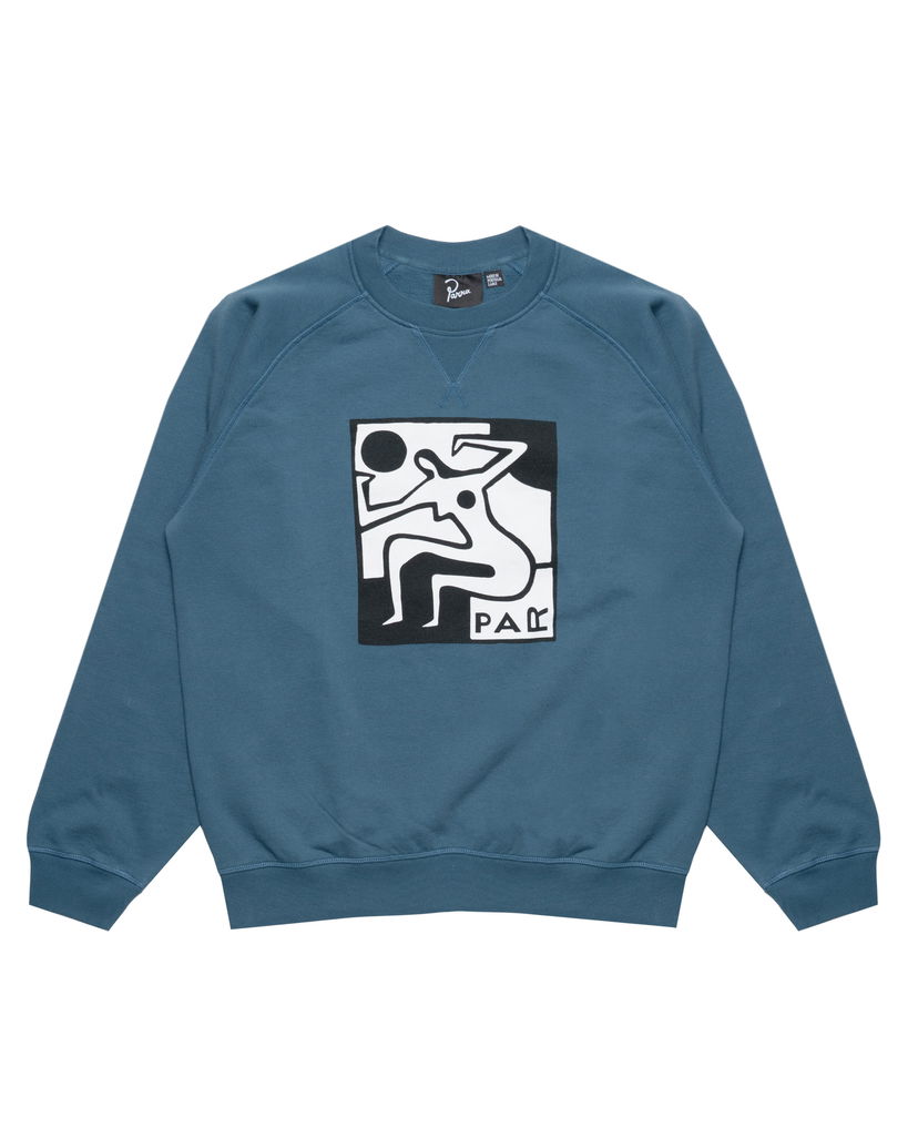 Villapaita By Parra Parra Ball Sports Crew Neck Sweatshirt Sininen | 53235
