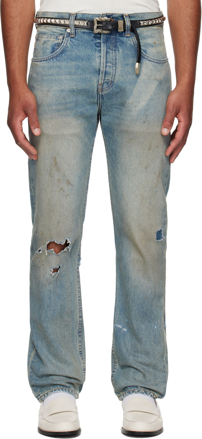 Jeans Enfants Riches Déprimés Enfants Riches Déprimés Straight Leg Jeans Sininen | 050-403