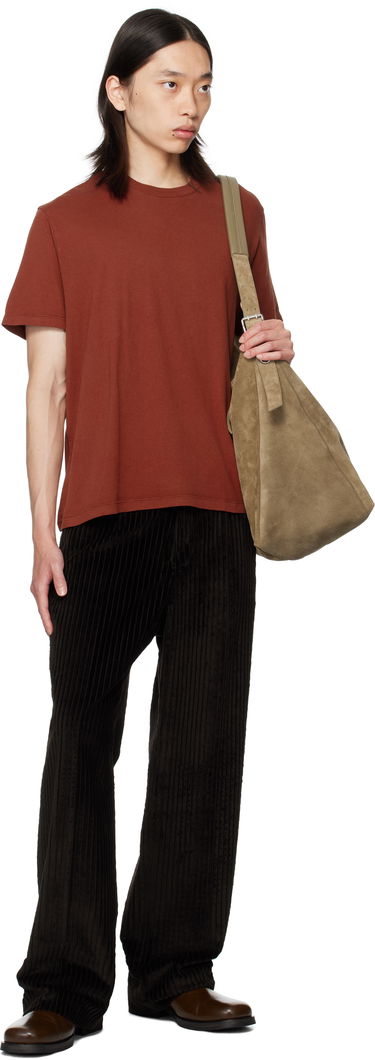 T-paita OUR LEGACY OUR LEGACY Box T-Shirt Ruskea | M4256BB, 3