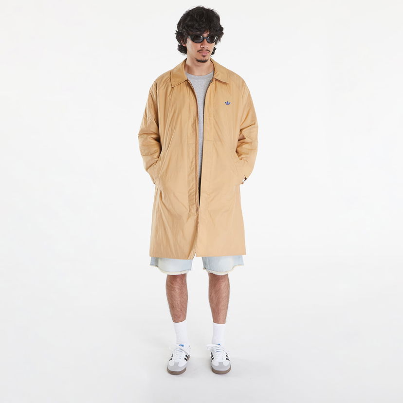 Takki adidas Originals Wales Bonner x Reversible Mac Beige/ Navy Blue Beige | IW3600