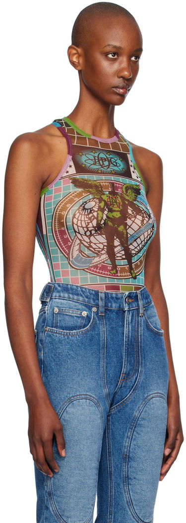 Body Jean Paul Gaultier Gaultier Printed Tank Bodysuit Monivärinen | 24/31-F-BD053-T569-5090, 1