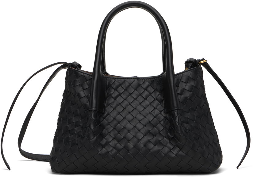 Käsilaukku Bottega Veneta Bottega Veneta Small Pinacoteca Bag Musta | 819004 V5AG1