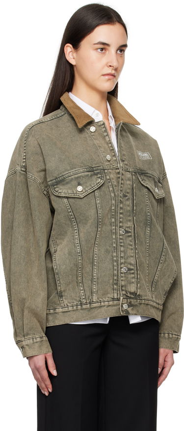 Takki Moschino Moschino Jeans Vintage Denim Jacket Vihreä | 251K10508, 1