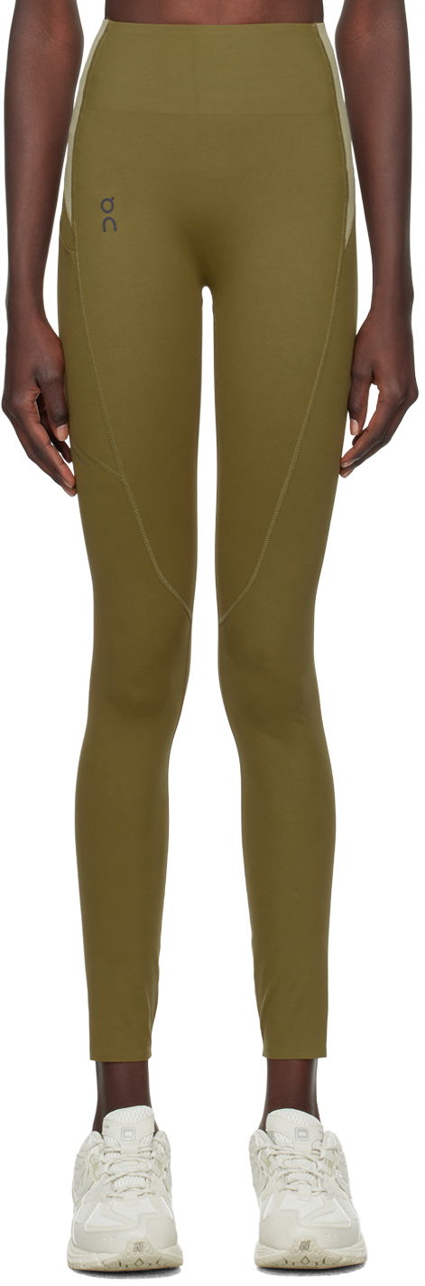 Leggingsit On Running Movement Long Tights Sport Leggings Vihreä | 1WE11901921
