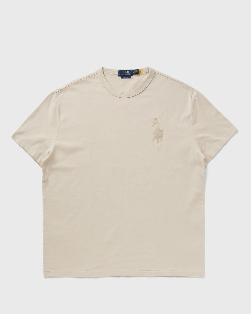 T-paita Polo by Ralph Lauren Polo Ralph Lauren Classic Fit T-Shirt with Embroidered Logo Beige | 710936509007