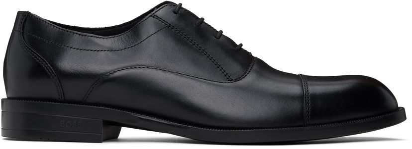 Vaatteet BOSS BOSS Leather Oxfords Musta | 50536120