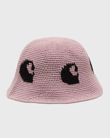 Hattu Carhartt WIP Crocheted C-Logo Pattern Bucket Hat Vaaleanpunainen | I034482-2WN.XX, 3