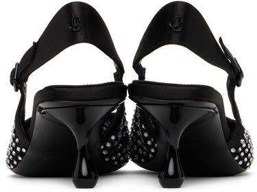 Tennarit ja kengät Jimmy Choo Jimmy Choo Amel 50 Crystal Slingback Heels Musta | AMEL 50 QHS, 1